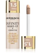 Dermacol Infinity Magas fedésű alapozó SPF 15 árnyalat 1.5 Ivory 20 g