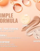 Dermacol Infinity Magas fedésű alapozó SPF 15 árnyalat 1.5 Ivory 20 g