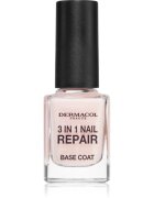 Dermacol Nail Care 3 in 1 helyreállító körömlakk 11 ml