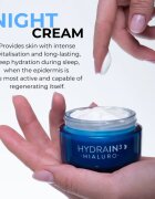 Dermedic Hydrain3 Hialuro fiatalító éjszakai krém a ráncok ellen 50 ml