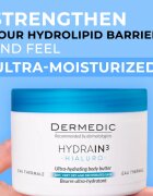 Dermedic Hydrain3 Hialuro intenzív hidratáló testvaj 225 ml