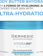 Dermedic Hydrain3 Hialuro intenzív hidratáló testvaj 225 ml
