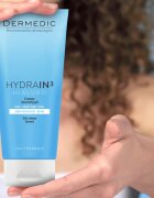 Dermedic Hydrain3 Hialuro krémes tisztító gél a dehidratált száraz bőrre 200 ml