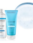 Dermedic Hydrain3 Hialuro krémes tisztító gél a dehidratált száraz bőrre 200 ml