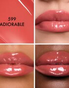 DIOR Addict Glass Lipstick hidratáló rúzs a tündöklő fényért árnyalat 599 Aable 2.7 g