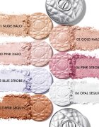 DIOR Forever Glow Luminizer highlighter hialuronsavval árnyalat 02 Gold Halo 6 g