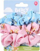 Disney Bluey Scrunchies szatén gumigyűrű gyermekeknek 3y+ 3 db