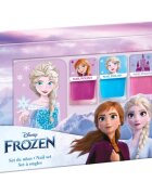 Disney Frozen Nail Set körömlakk szett gyermekeknek 3y+ Pink Blue Pink 3x4.5 ml