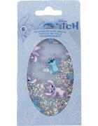 Disney Stitch Detangler Hair Brush hajkefe csillámporral 1 db