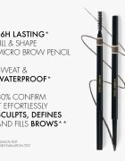 Dolce&Gabbana Classic Brow Restyler Pencil szemöldök ceruza kefével árnyalat 02 Dark Blonde - Neutral Soft Brown 0.09 g
