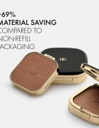 Dolce&Gabbana Classic Face&Eyes Match bronzosító utántöltő árnyalat 02 Light Medium - Warm Neutral-toned Dark Beige 14 g