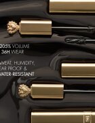 Dolce&Gabbana Flawless Everfull XL Mascara Mini mini szempillaspirál a dúsabb és hosszabb pillákért árnyalat 01 Total Black - True jet black 3 ml