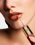 Dolce&Gabbana Make It Double! Lip Tint & Gloss Duo hosszan tartó rúzs és ajakfény 2 az 1-ben árnyalat 04 Caramel Cola - Brown & Gold Shimmer 2x2 ml