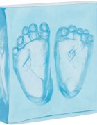 Dooky Crystal Memories DeLuxe 3D Frame Handprint & Footprint baba kéz- és láblenyomat-készítő szett 1 db