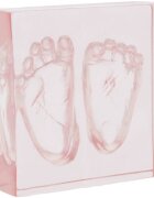 Dooky Crystal Memories DeLuxe 3D Frame Handprint & Footprint baba kéz- és láblenyomat-készítő szett 1 db