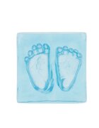 Dooky Crystal Memories DeLuxe 3D Frame Handprint & Footprint baba kéz- és láblenyomat-készítő szett 1 db