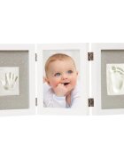 Dooky Luxury Memory Box Triple Frame Printset baba kéz- és láblenyomat-készítő szett 1 db