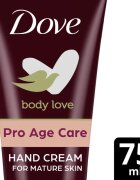 Dove Body Love Pro Age kézkrém érett bőrre 75 m