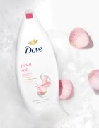 Dove Petal Soft tápláló tusoló gél 250 ml