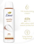 Dove Vanilla Scent izzadásgátló spray 150 ml