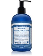 Dr. Bronner’s Peppermint folyékony szappan testre és hajra 355 ml