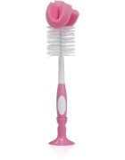 Dr. Brown's Bottle Brush hajkefe cumisüveg és etetőcumi tisztításhoz Pink 1 db
