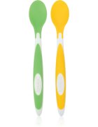 Dr. Brown's Designed to Nourish™ Soft-Tip Spoons kiskanál gyermekeknek 4 m+ 2 db