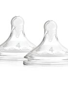 Dr. Brown's Options+ Wide-Neck Level 4 etetőcumi 9 m+ 2 db