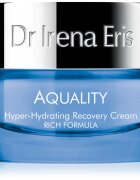 Dr Irena Eris Aquality Hyper-Hydrating Recovery Cream Rich Formula mélyen hidratáló krém a ráncok ellen 50 ml