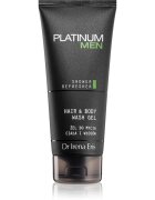 Dr Irena Eris Platinum Men Clean-Up felfrissítő tusfürdő gél testre és hajra 200 ml