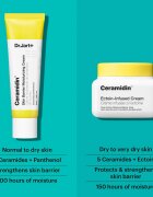 Dr. Jart+ Ceramidin™ Ectoin-Infused Cream hidratáló arckrém ceramidokkal 50 ml