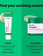 Dr. Jart+ Cicapair™ Intensive Soothing Repair Gel Cream géles krém Érzékeny bőrpírra hajlamos bőrre 50 ml