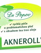 Dr. Popov Akneroll with tea tree helyi ápolás a pattanásos bőr hibáira 6 ml