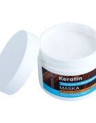 Dr. Santé Keratin mélyenreható helyreállító és tápláló maszk töredezett fénytelen hajra 300 ml