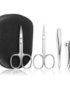 DuKaS Premium Line Solingen 112 manikűröző szett + bőrtok uraknak