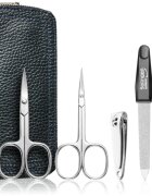 DuKaS Premium Line Solingen 1825 manikűröző szett + bőrtok uraknak