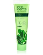 Ecodenta Green Brilliant Whitening fogfehérítő paszta fluoriddal a friss leheletért Mint Oil + Sage Extract 100 ml