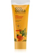 Ecodenta Green Wild Strawberry Flavoured fogkrém gyermekeknek fluoridmentes 75 ml