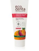 Ecodenta Organic Kids Certified Organic Juicy Fruit fogkrém gyermekeknek 75 ml