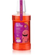 Ecodenta Super + Frissítő szájvíz gyermekeknek íz Strawberry 250 ml