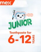 Elmex Junior 6-12 Years fogkrém gyermekeknek 3x75 ml