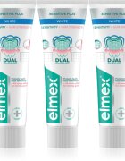 Elmex Sensitivity + Gum Strenght Whitening fogkrém érzékeny fogakra 3x75 ml