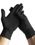 Espeon Nitril Ideal3 Black púdermentes nitrilkesztyű méret M 100 db