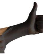 Espeon Nitril Ideal3 Black púdermentes nitrilkesztyű méret XL 100 db