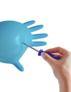Espeon Nitril Ideal3 Blue púdermentes nitrilkesztyű méret S 100 db