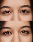 essence All Eyes on Me dúsító göndörítő szempillaspirál mely szétválasztja a pillákat árnyalat 01 Black 8 ml