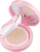 essence BRIGHTEN UP! Cushion Foundation alapozó sminkszivaccsal árnyalat 10 Honey 12 g