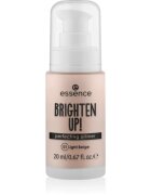 essence BRIGHTEN UP! Perfecting Primer folyékony alapozó bázis make-up alá árnyalat 01 Light Beige 20 ml