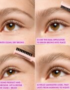 essence Brow Lift & Freeze transzparens gél szemöldökre árnyalat 01 Clear Control 7 ml