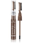 essence Brow Lift & Freeze transzparens gél szemöldökre árnyalat 04 Dark Brown 7 ml